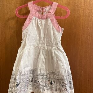 Adorable Pink and White Kids Dress